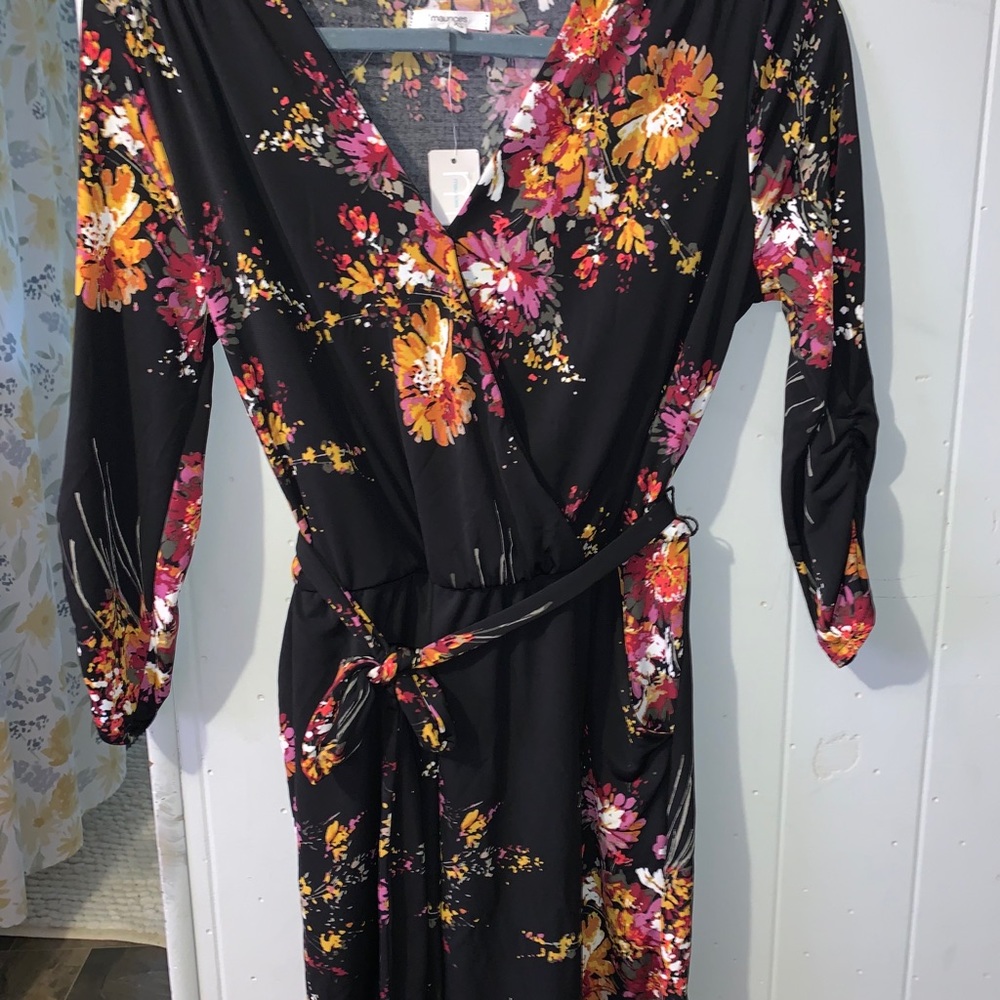 NWT Maurices floral romper!
